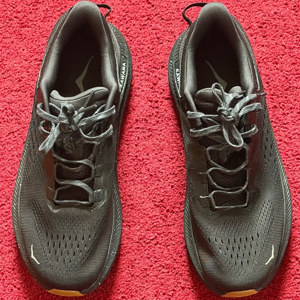 Hoka Kawana 2 Running Shoes Men’s Size 10.5D - Triple Black